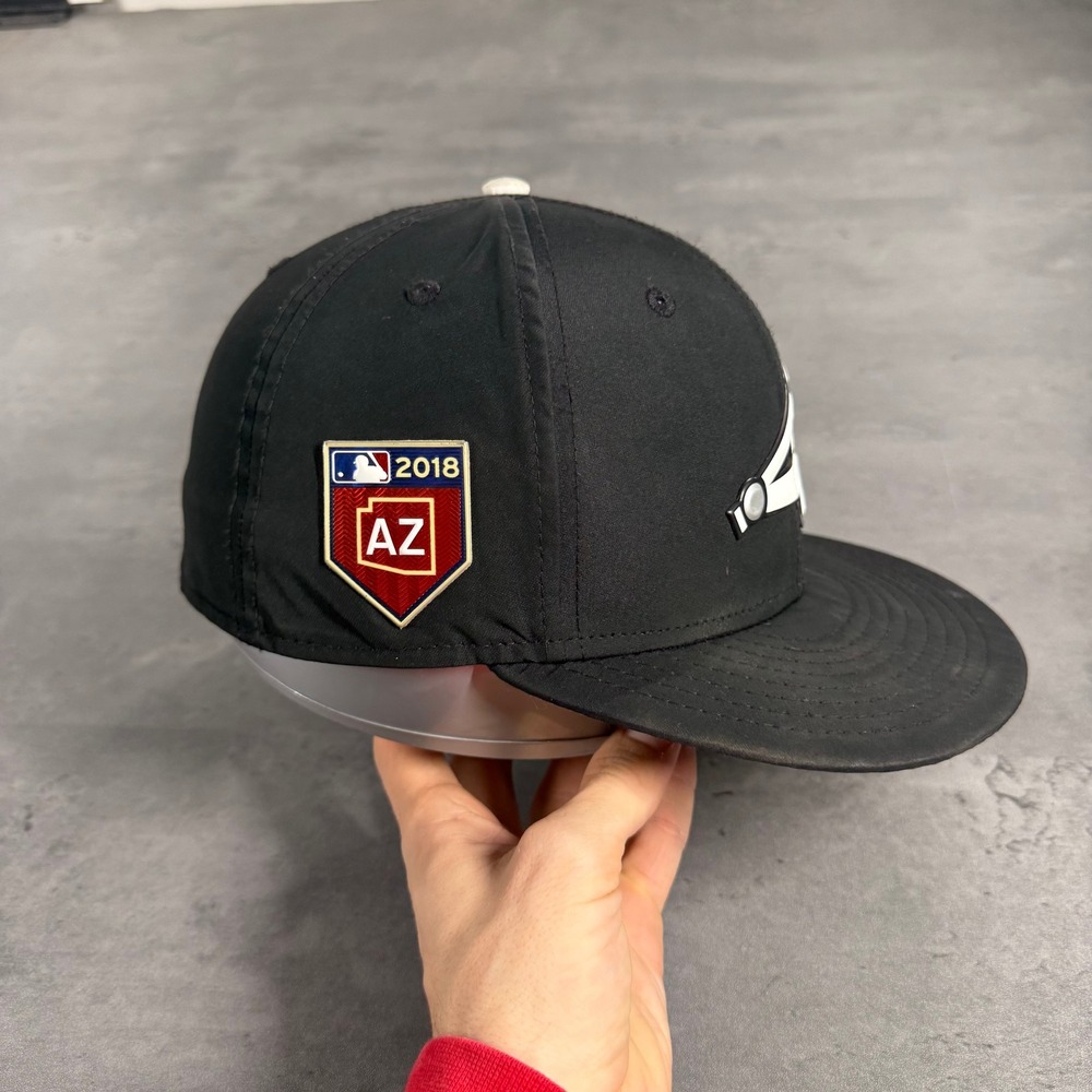 New Era Chicago White Sox Hat 7 1/2 2018 Spring Training Alt Cap Team Issue - Picture 4 of 7